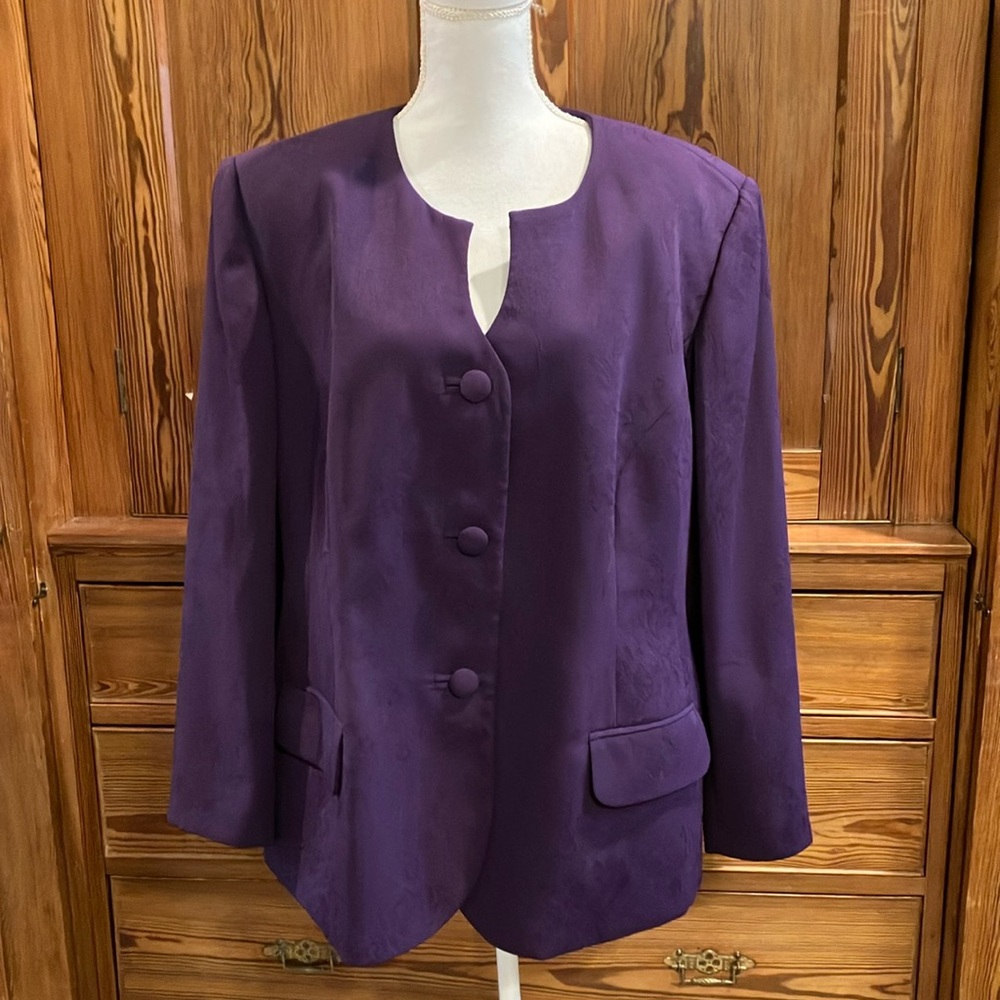 Purple jacket 26W